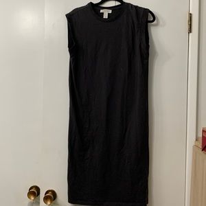 Charcoal, gray sweater dress